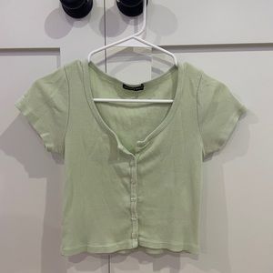 Brandy Melville button up top